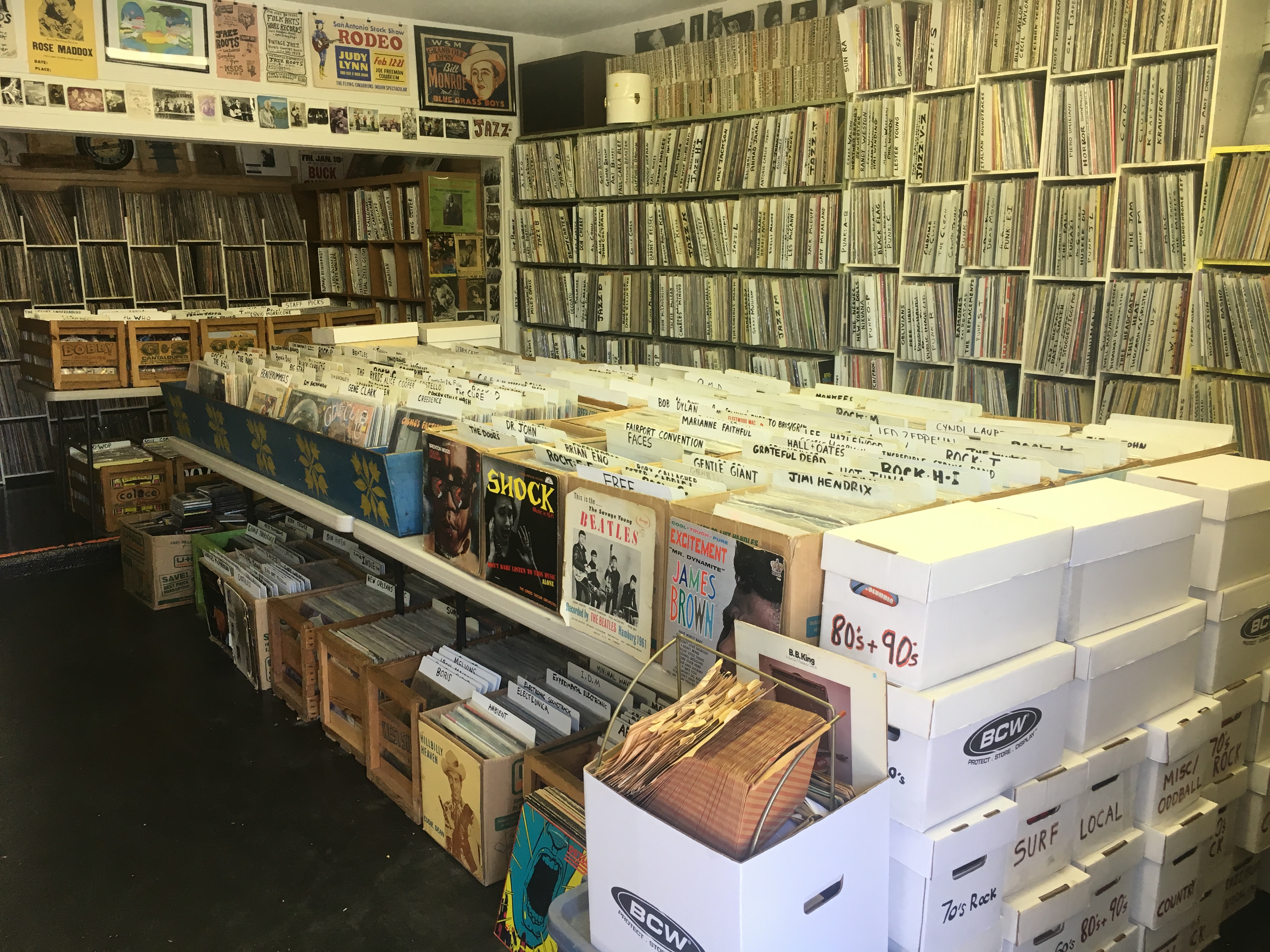 Folk Arts Rare Records San Diego Record Store