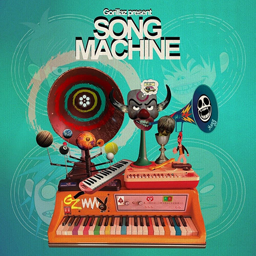 gorillaz song machine season one album cover