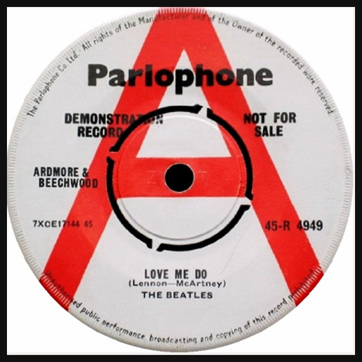 The Beatles ‎– Love Me Do 1962 cover