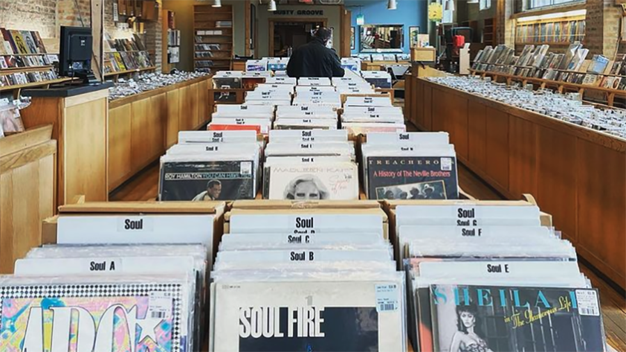 dusty groove record store chicago illinois